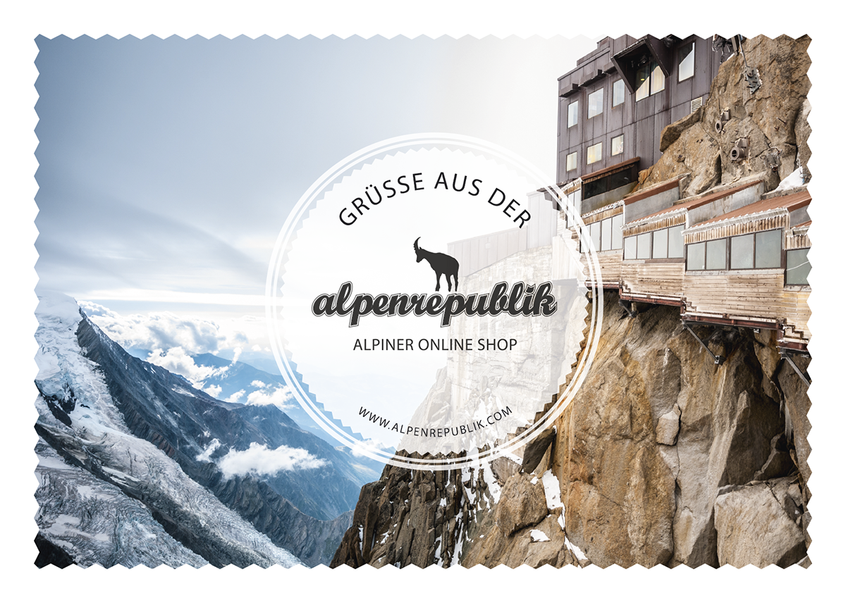 Alpenrepublik-Postkarte-02-Aiguille-du-Midi-Vorderseite Kopie